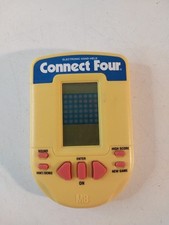 Vintage 1995 Connect Four Handheld Electronic Game Milton Bradley Tested