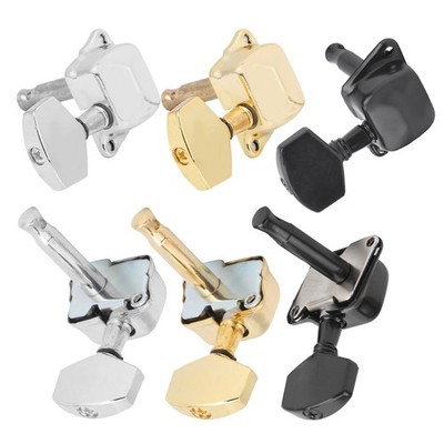 String Tuning Key For SemiClosed Guitar 3 Left 3 Right Musical Instrument Parts