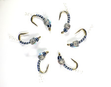 WD40 Nymphs Top Secret UV Gray - Premium Trout Fly Fishing Flies