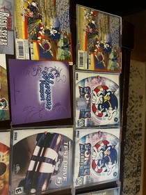 Sega Dreamcast Video Game Artwork Manual Case Lot Authentic READ