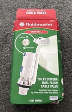 Fluidmaster 550073 Universal Dual Flush Cable Valve for Toilet Cistern