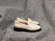 Clarks Signature contour cushion Straven Edge Sand Leather Loafers shoes