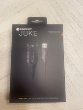 ROCCAT Juke Virtual 7.1 Plus USB Stereo Soundcard Adapter for Gaming Headphones