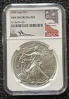 2020 American Silver Eagle ASE $1 Coin Gem Uncirculated Signed John Mercanti 1oz