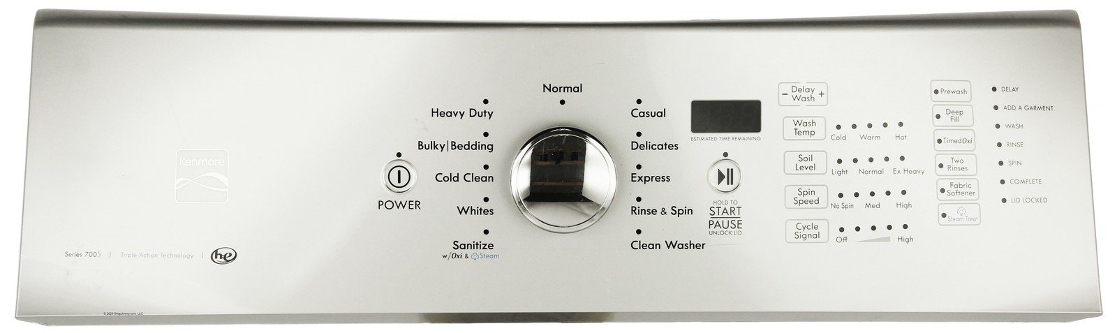 Kenmore Washer W10643909 Main Control Board