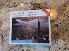 Genuine Taipei 101 3D Puzzles (216 Pieces) black & white