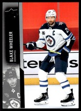 2021-22 Upper Deck Blake Wheeler Winnipeg Jets #198 11644