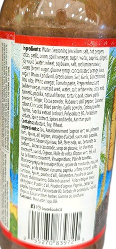Grace Jamaican Jerk Marinade (Pack of 2) for Chicken Pork Fish Seafood Authentic - Picture 4 of 5