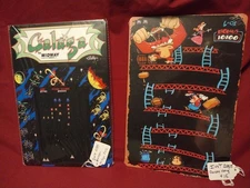 Set Of 2  TIN SIGNS For Game Room Or Man Cave  VINTAGE Game Favorites! 