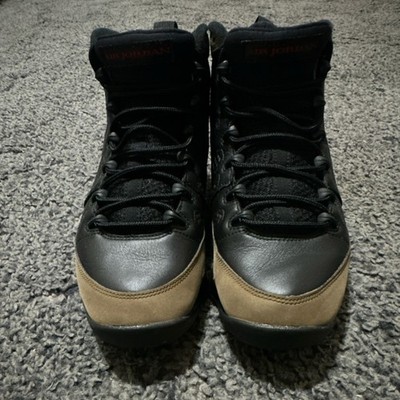 Jordan Black and Beige High Top Sneakers Men's Size 8.5 New with Box Fast Ship .