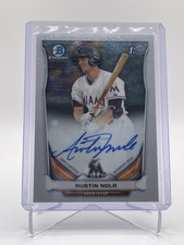 2014 Bowman Chrome - Prospect Autographs Austin Nola #BCAP-AN (AU, RC)