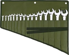 Wrench Roll Organizer 16 Pockets Wrench Pouch Roll Up Water Proof Oxford Cloth