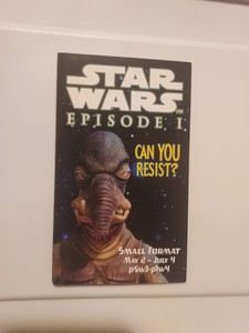 Star Wars Episode 1 Video Release Promotional Pepsi & Frito Lay Cards Sm Format 
