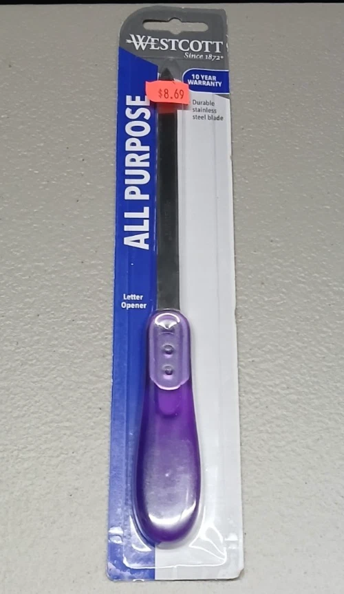 Lot Of 12 Westcott All Purpose Letter Openers - Image 2 of 4