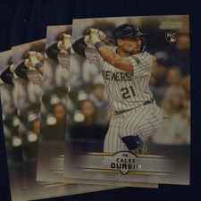 FOUR 2025 Topps Stadium Club Baseball Caleb Durbin RC #142 RC