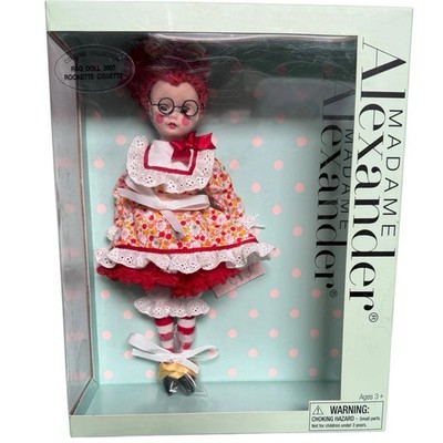 MADAME ALEXANDER  RAG DOLL ROCKETTE CISSETTE FROM THE ROCKETTES NYC NEW IN BOX