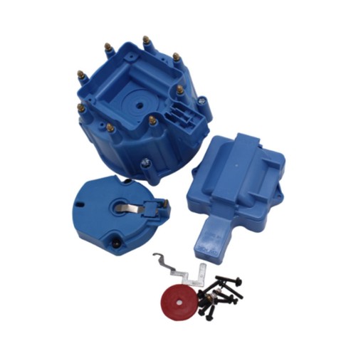 Hei Großer Verteilerkappen-Rotorsatz K6951BL Blau für 305 Sbc - Picture 4 of 7