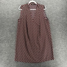 Les Essentiels de Monoprix Dress Womens L 48 Blue Shift Nautical Preppy Ladies