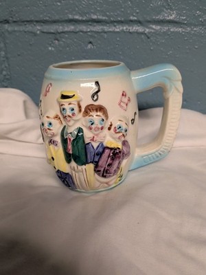 Vintage Collectible Naughty Ceramic Coffee Mug Cup   Naughty Pink Lady Inside!!