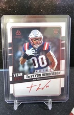 2025 Luminance Treveyon Henderson Year One Signatures Auto Red Ink SSP Rookie Rc