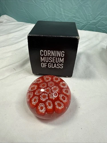 Vintage MURANO ART GLASS Made in Italy PAPERWEIGHT