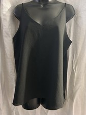 Paper Crane Size Large Camisole Spaghetti Strap Black