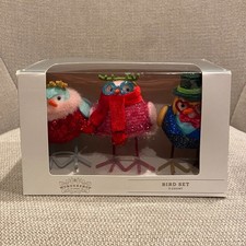 Target Wondershop Featherly Friends Christmas Mini 3 Bird Set 2025 NWT