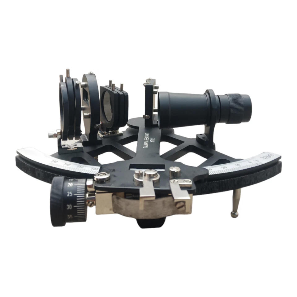 9 in Aluminio Sólido Náutico Tamaya Sextante 1712 Navegación Vintage Decoración Regalo Foto 3 de 4