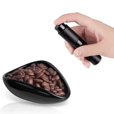 Coffee Bean Dosing Cup and Spray Bottle Set - Ceramic Espresso Accessories Ki...