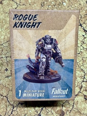 Fallout Wasteland Warfare The Rogue Knight Resin Miniature Modiphius NEW NIB