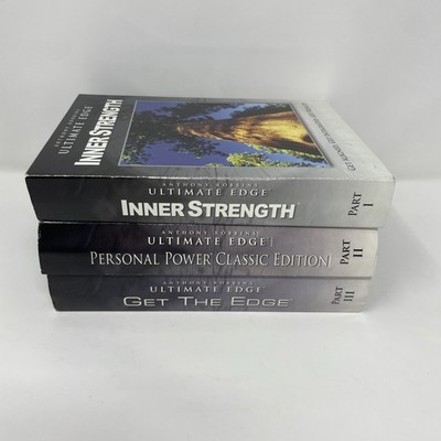 Anthony Robbins Ultimate Edge, Part I II and III System Boxed Set Assorted