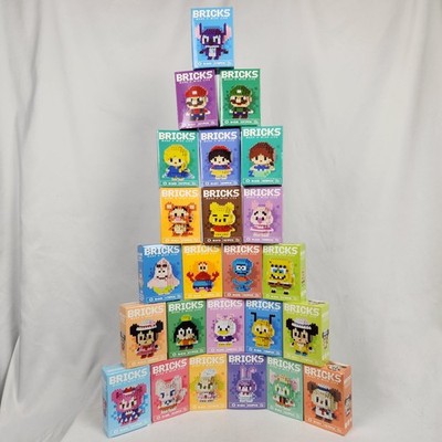 Choose from 24 Characters Bricks Micro Building Blocks Make A Wise Life Age 14+
