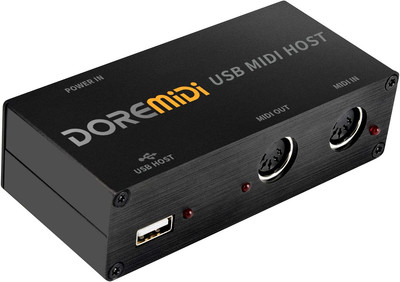 USB Host MIDI Interface1-in and 1-out, Advanced MIDI Host Box High Speed USB to