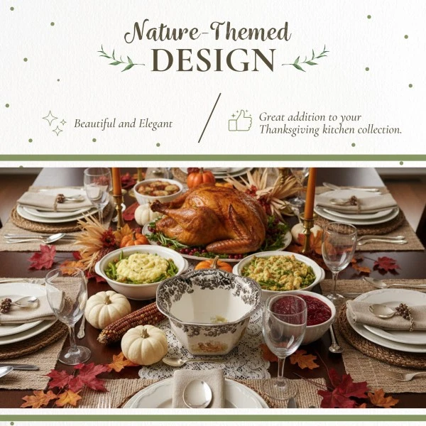 Spode Woodland Hunting Dogs Nut Bowl – Fine Porcelain - Image 3 of 4