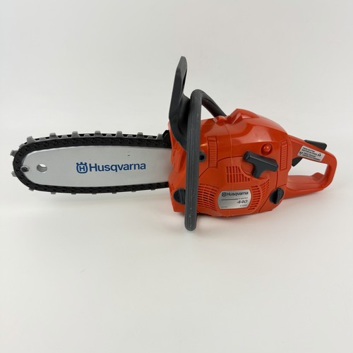 Husqvarna Toy Chainsaw with Realistic Sounds and Rotating Chain