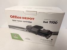Office Depot Black Laser Toner Cartridge   New in Box   For Dell 1100 / 1110