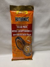 Hothands 5pk Foot Warmer, Air-Activated, Up To 9 Hours Heating Time, Avg. Sealed