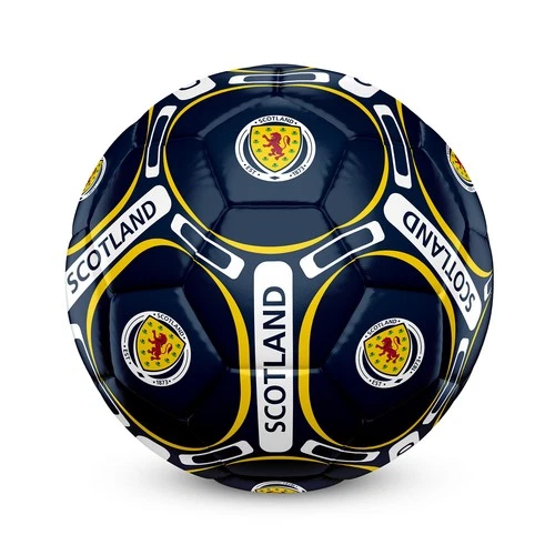 Scotland Football Size 4 Crest Blue Yellow OFFICIAL Soccer Gift