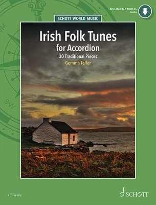 Gemma Telfer Irish Folk Tunes for Accordion (Sheet Music) Schott World Music