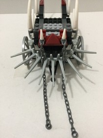 LEGO Castle: Fantasy Era 7092 Skelton's Prison Carriage Complete NO BOX