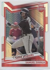 2022 Panini Elite Extra Edition Prime Numbers C Die-Cut /168 Samuel Zavala 1kt5