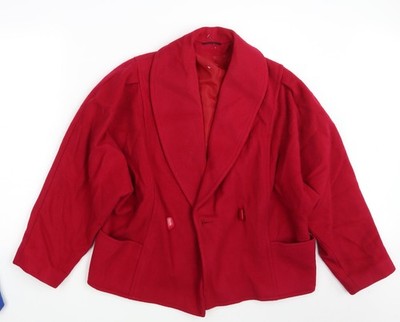 High Fashions Damen Jacke Blazer rot Einheitsgröße