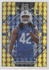 2023 Panini Mosaic Rookies Reactive Yellow Prizm Dorian Williams #317 2qw