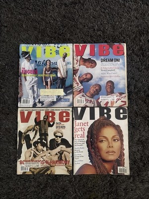 Vibe Magazine Lot The Fugees Janet Jackson Bone Thugs In Harmony Dream Team