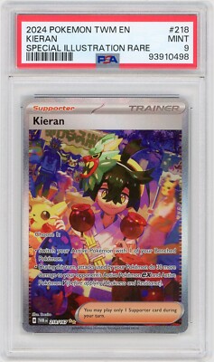 2024 Pokemon Twilight Masquerade #218 Kieran Special Illustration