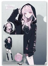 Project Sekai ZOZOTOWN Collaboration Akiyama Mizuki Set  Acrylicstand File Badge