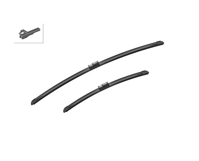 Juego de cuchillas limpiaparabrisas delantero Peugeot 207 2006 adelante Bosch Aerotwin Foto 3 de 4