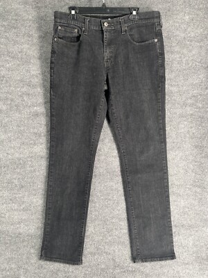 Urban Pipeline Jeans Men 36x34 Black Denim Ultimate Flex Skate