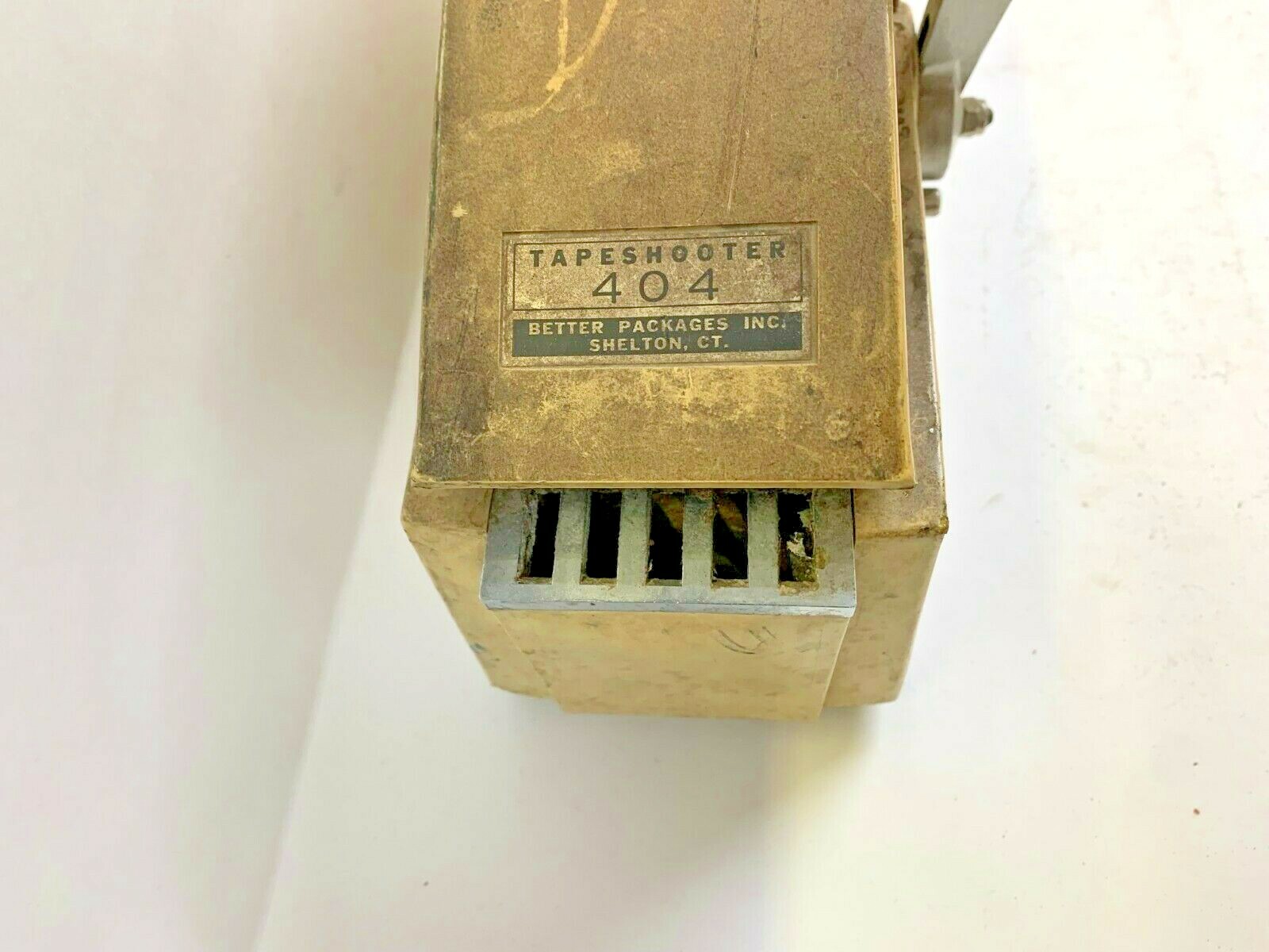 VINTAGE BETTER PACKAGES INC. TAPE SHOOTER, MODEL 404