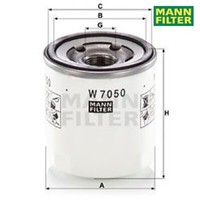 ÖLfilter MANN-FILTER W7050 FüR Ford Transit Kasten CitroëN
